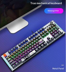 Clavier mécanique réel de haute qualité, nouveau style punk, pour jeux, claviers d'ordinateur chauffants pour un usage domestique - Product Image 3