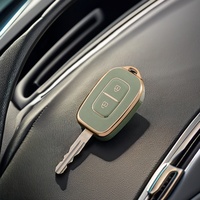 Logo personnalisable pour Renault Duster Flip Key Case Car Fob Cover Key Accessory
