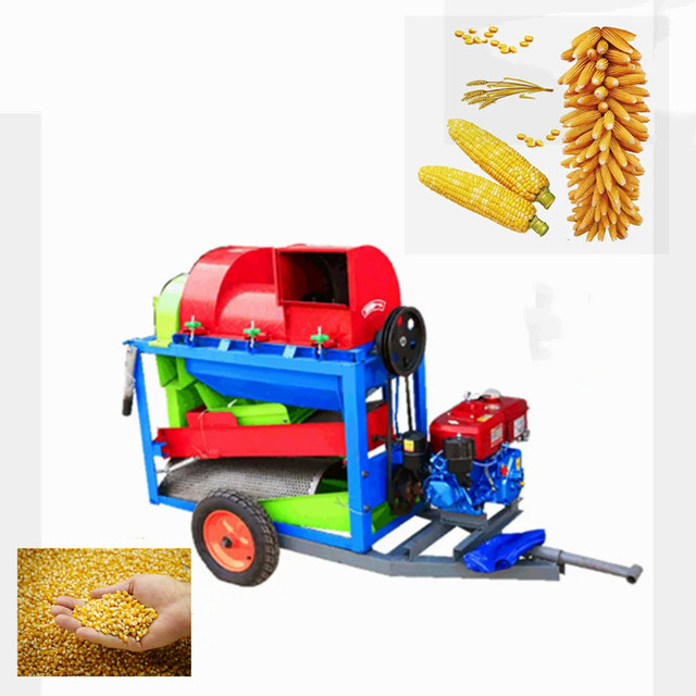 High Efficiency Factory Wholesale Maize Sheller and Thresher Used Corn Thresher Machine for Nut Application for Farmers