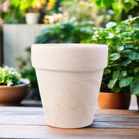 Pots de plantes en terre cuite en gros, pots de décoration en céramique pour plantes d'intérieur et d'extérieur, utilisés pour les succulentes