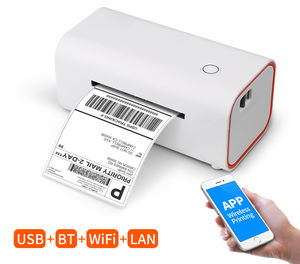 M4202 203DPI 110mm熱配送ラベルプリンターワイヤレスプリンター送料パッケージ用中小企業IOS PC & 電話 - Product Image 1