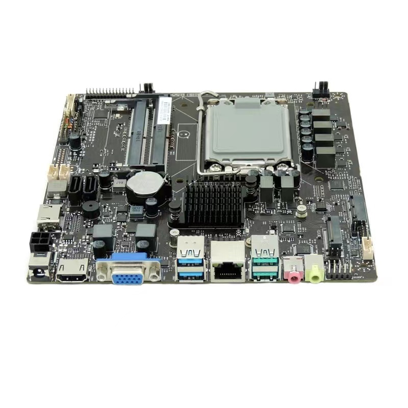 CPU Ke-10 11 Motherboard H510 LGA 1200 2x DIMM Slot DDR4 M.2 NVMe PCI SSD Mendukung Motherboard Gen10 Gen11 I3 I5 I7