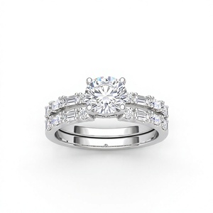 Multi Diamond <b>Ring</b> for Women Lab Grown Diamonds - Product Image 1
