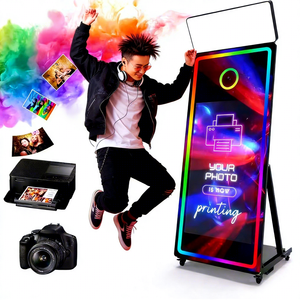 Machine Photobooth Miroir Magique Interactif à Écran Tactile pour Mariages, Événements et <span class=keywords><strong>Location</strong></span> – Partage Social IA - Product Image 1