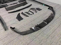 Kit de carrocería de fibra de carbono para BMW X6M F96, parachoques delantero, estilo LD, venta al por mayor