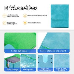 Boîte de rangement simple en cuir PU personnalisée FX, support et organisateur de cartes pour Pokémon et jeux de société - Product Image 6