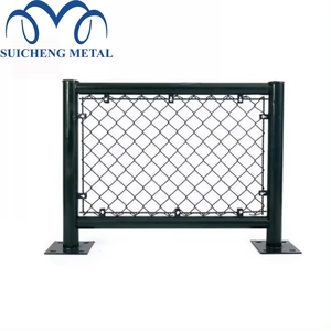 Fabrication fiable clôture à maillons de chaîne galvanisée enduite de pvc de haute qualité pour terrain de basket, <span class=keywords><strong>poste</strong></span> d'élevage de bovins et de moutons - Product Image 2