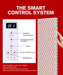 Saidi 183cm đứng biophotonic Y Tế cấp giảm đau da màu đỏ màu xanh đèn ánh sáng mặt cơ thể điều trị Bảng điều khiển ánh sáng - Product Image 3