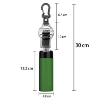 Accessoires de golf Serviette de nettoyage pour balles de golf Serviette gaufrée en microfibre magnétique personnalisée Logo personnalisé avec brosse de golf