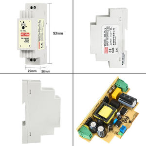 MZMW <span class=keywords><strong>DR</strong></span> 15W 5V 3A 12V 1.25A 15V 1A 24V 0.63A Luz LED y cámara CCTV Industrial Smps Ac Dc Din Rail Fuente de alimentación conmutada - Product Image 4
