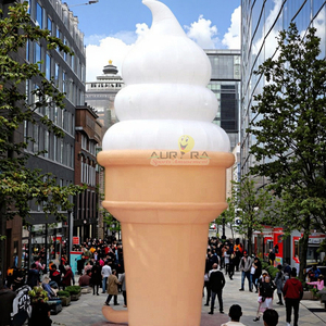 Gigante Gonfiabile Cono Gelato per La Pubblicità Gonfiabile Ice Cream Modello - Product Image 1