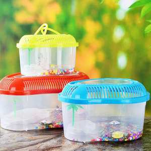 Groothandel Plastic Klein <span class=keywords><strong>Aquarium</strong></span> Draagbare Handheld Pet Box Turtletank <span class=keywords><strong>Aquarium</strong></span> <span class=keywords><strong>Aquarium</strong></span> - Product Image 6