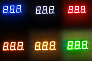 0,56 Zoll 3-stellige 7-Segment-<span class=keywords><strong>LED</strong></span>-Anzeige <span class=keywords><strong>LED</strong></span>-Modul Anzeige Weiße Farbe - Product Image 5