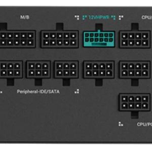 DEEPCOOL PX1000P 1000W PSU 80Plus Gold Platinum Fuente de alimentación de módulo completo para computadora de juegos, PC PSU Entrada de voltaje completo OEM - Product Image 4