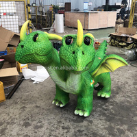 Animal de marche animatronic populaire, dinosaure électrique pour enfants, centre commercial mécanique, animal ride