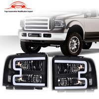Nouveaux phares LED automobiles personnalisés 8512201000 F250 F350 F450 F550 pour Ford 2005-2007