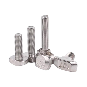 Viti a testa a T in acciaio inox 304 per profili in alluminio standard europei serie 20 30 40 45 M5 M6 M8 M10 <span class=keywords><strong>M12</strong></span> - Product Image 1