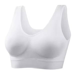 Sujetador de Yoga deportivo de moda para mujer <span class=keywords><strong>con</strong></span> pecho grande 6XL Hot Sexy Big Bra mujer gimnasio ropa interior madura adultos de talla grande - Product Image 5