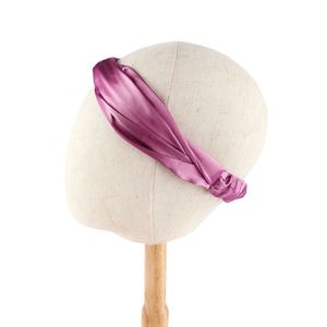 <b>Silk</b> Elastic Twisted <b>Head</b> Edge Control Soft Satin Headband Hair <b>Wrap</b> Bands Bonnet Hat Cap Promotional Gifts - Product Image 4
