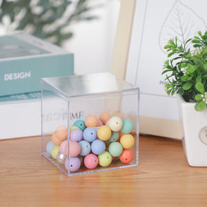 Scatola <span class=keywords><strong>di</strong></span> caramelle in plastica trasparente decorazioni natalizie <span class=keywords><strong>di</strong></span> <span class=keywords><strong>compleanno</strong></span> <span class=keywords><strong>di</strong></span> nozze forniture <span class=keywords><strong>per</strong></span> feste scatola <span class=keywords><strong>di</strong></span> caramelle quadrata trasparente - Product Image 4