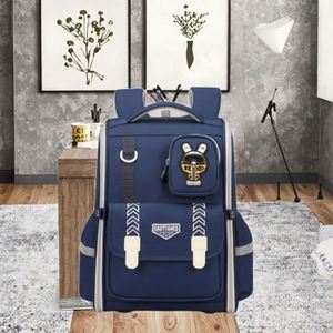 กระเป๋าเป้นักเรียนสำหรับเด็กผู้ชายเด็กผู้หญิงกระเป๋านักเรียนระดับกลาง - Product Image 3