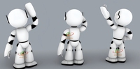 Modèle de robot gonflable en PVC pour publicité extérieure, avec éclairage LED, taille et couleur personnalisables, certifié CE/TUV, hauteur 6-8 pieds, Aoqile