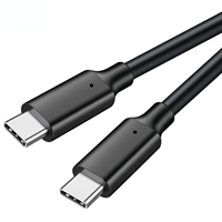 Câble de charge rapide USB C 100W 10 Gbps avec fonction OTG, gaine en PVC, câble de données USB 3.2 Type-C, conducteur en cuivre pur, OEM