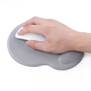 Custom Color Logo Shape Non-Slip Base <b>Silicone</b> Ergonomic Mouse <b>Pad</b> with Wrist Rest Support Cushion for Office Computer Laptop - Product Image 6