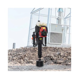 Pilote de pile portable facile à transporter facile à utiliser contrôle d'inondation à combustion interne petit pilote de pile pour/ - Product Image 2