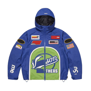 Nuova Collezione Invernale di Moda Europea e Americana: Giacca Bomber in Pelle con Collo Alto e Ricami, Stile Motociclistico - Product Image 5