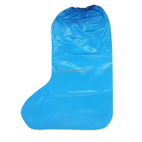 Couvre-chaussures pluie bottes jetables avec anneau en caoutchouc ferme couvre-chaussures jetables