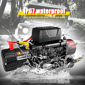 Penjualan terlaris 12000 Lbs derek listrik 12V 24V baja <span class=keywords><strong>Winch</strong></span> dengan tali sintetis alat darurat untuk otomatis - Product Image 3