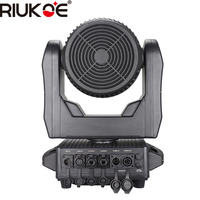 Projecteur LED mobile haute performance IP65 8x60W RGBL avec anneau lumineux coloré intégré, contrôle DMX512, durée de vie de 50 000 heures pour