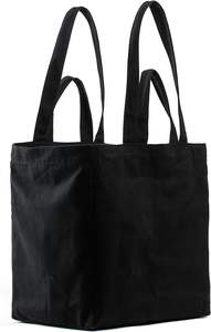 Sac à provisions fourre-tout en coton personnalisé sac fourre-tout en toile acceptant le logo personnalisé - Product Image 4