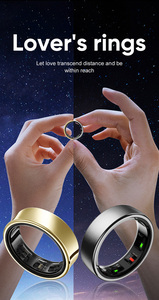 SHR Smart Ring Custom Electronic AI Digital Sports Sleep Fitness Tracking Health Tracker Monitor de ritmo cardíaco Iluminación Inoxidable - Product Image 5