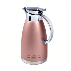 Termo de Acero Inoxidable de 2.3L con Triple Aislamiento, Color Rosa, Antiderrames, para Promociones - Product Image 1