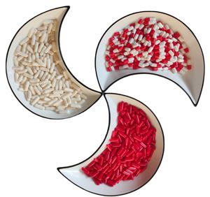 Manifattura originale all'ingrosso vegetariano morbido marrone oro arancione vegano gelatina dura bovina capsule vuote taglia 0 - Product Image 4