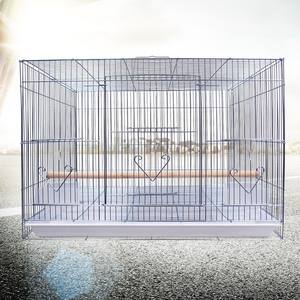 Baboney Gabbia per Uccelli Grande e Quadrata con Struttura in Acciaio Inox Elettrolucidato Eco-friendly Motivo a Tinta Unita per Allevamento di Pappagallini e Inseparabili - Product Image 4