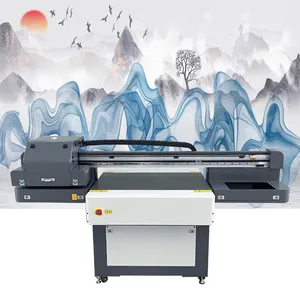 uv flatbed printer 6090 with DX5 DX7 XP600 TX800 i3200 uv printheads for PVC PP PU ABS PE material printing