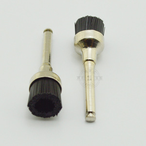 Cepillos de pulido dental Vimel, de nailon, con cerdas en forma de copa, cabeza plana, para máquina curva de baja velocidad, caja de 100 unidades - Product Image 3
