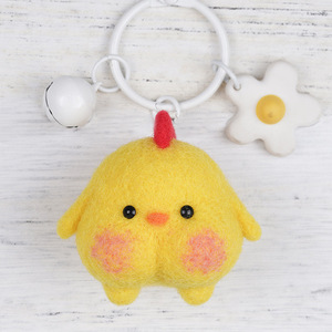 New Lovely DIY Doll Craft Supplies Kit de feutrage à l'aiguille en laine animale pour les débutants - Product Image 4
