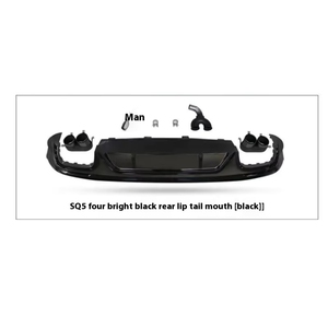 Kit Carrozzeria RSQ5 per <span class=keywords><strong>Q5</strong></span> <span class=keywords><strong>2020</strong></span>+2019, Diffusore Posteriore a Quattro Uscite, Paraurti Anteriore in Plastica SQ5 - Product Image 3