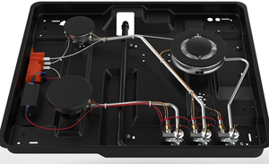 Estufa de Gas de 3 Quemadores Integrada Ksun de Alta Eficiencia, Ahorro de Energía, Duradera, de Acero Inoxidable, Impermeable, para Uso Doméstico y en Hoteles - Product Image 5