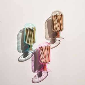 أعواد ثقاب فاخرة عالية الجودة ملونة في علبة زجاجية، أعواد ثقاب طويلة آمنة مخصصة - Product Image 3