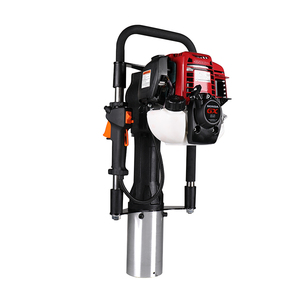 DPD-100 <span class=keywords><strong>t</strong></span> bài cọc máy xăng Powered bài gõ tay cầm cơ giới bài điều khiển lên 100mm trong dụng cụ làm vườn - Product Image 2