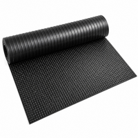 Tapis en caoutchouc antidérapant pour écurie, tapis d'écurie pour chevaux, tapis en caoutchouc robuste pour bétail, pour écurie et remorque