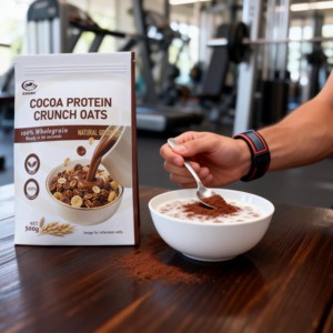 Ciotola per Colazione Croccante al Cacao Scuro, Senza Sensi di Colpa, Basso Contenuto di Zuccheri e Alto Contenuto di Fibre - Product Image 2