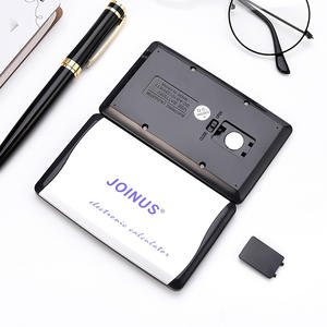 Calculadora plegable Joinus Js-700 de 12 dígitos, plateada, a pilas, calculadora electrónica para negocios y regalos promocionales - Product Image 4