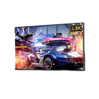 Écran portable Android TV de 21,5 pouces, 2,5K, 100 Hz, IPS tactile, haut-parleur intégré, pour le bureau, les jeux, le divertissement, l'extension informatique