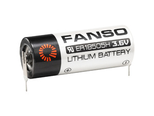 Batería <span class=keywords><strong>FANSO</strong></span> ER18505H 3.6V Li-SOCL2 LS18500 de Litio 4000mAh para IOT LoRaWAN No Recargable - Product Image 5
